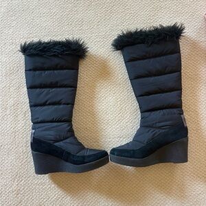 Juicy Couture Black Snow Boots